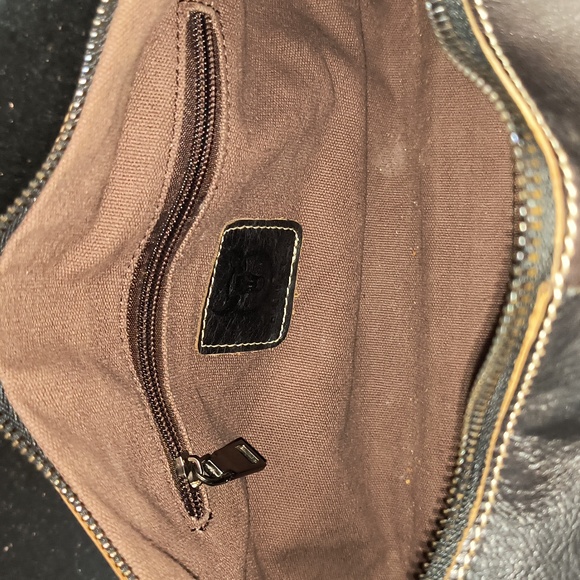 Bullcaptain Brown Leather Crossbody Bag NWOT - Picture 5 of 8